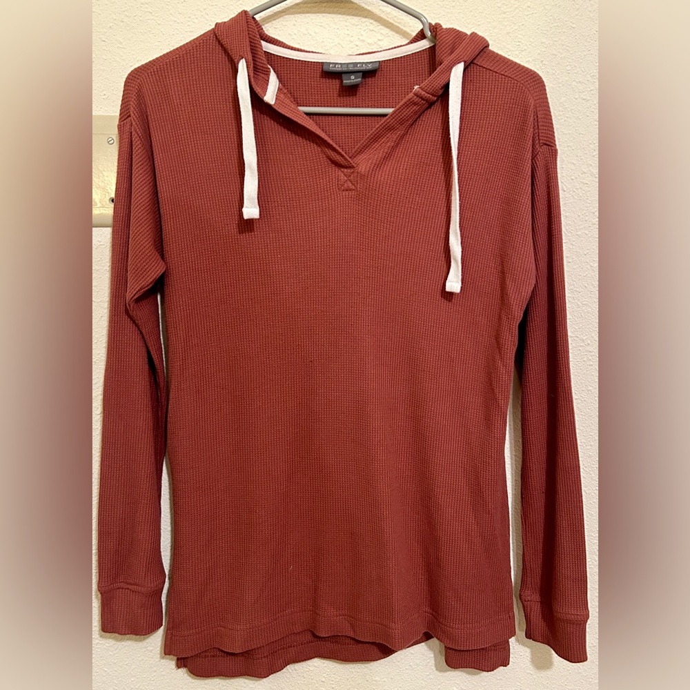 Free Fly Bamboo Waffle Hoodie